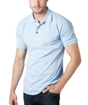 PLAYERA TIPO POLO 100% ALGODÓN CABALLERO